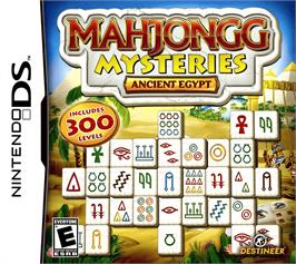 Box cover for Mahjong Mysteries - Ancient Egypt on the Nintendo DS.