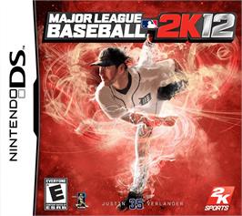 Box cover for Major League Baseball 2k12 on the Nintendo DS.