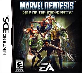 Box cover for Marvel Nemesis - Rise Of The Imperfects on the Nintendo DS.