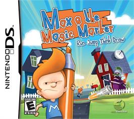 Box cover for Max And The Magic Marker on the Nintendo DS.