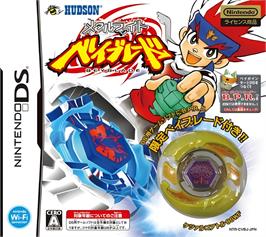 Box cover for Metal Fight Beyblade on the Nintendo DS.