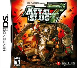 Box cover for Metal Slug 7 on the Nintendo DS.