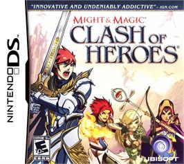 Box cover for Might And Magic - Clash Of Heroes on the Nintendo DS.