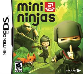 Box cover for Mini Ninjas on the Nintendo DS.