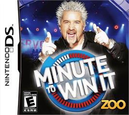 Box cover for Minute To Win It on the Nintendo DS.