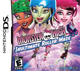 Box cover for Monster High - Skultimate Roller Maze on the Nintendo DS.