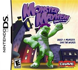 Box cover for Monster Mayhem - Build And Battle on the Nintendo DS.
