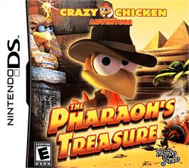 Box cover for Moorhuhn Adventure - The Pharaoh's Treasure on the Nintendo DS.