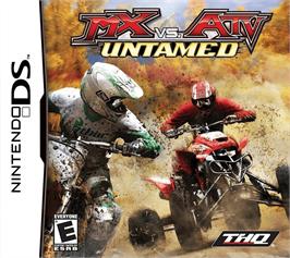 Box cover for Mx Vs. Atv Untamed on the Nintendo DS.