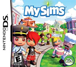 Box cover for Mysims on the Nintendo DS.