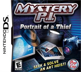 Box cover for Mystery P.i. - Portrait Of A Thief on the Nintendo DS.