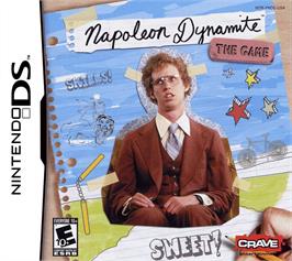 Box cover for Napoleon Dynamite - The Game on the Nintendo DS.
