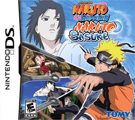 Box cover for Naruto Shippuden - Naruto Vs Sasuke on the Nintendo DS.