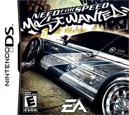 Box cover for Need For Speed - Most Wanted on the Nintendo DS.