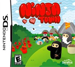 Box cover for Ninjatown on the Nintendo DS.