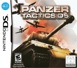 Box cover for Panzer Tactics Ds on the Nintendo DS.