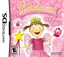 Box cover for Pinkalicious - It's Party Time! on the Nintendo DS.