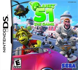 Box cover for Planète 51 on the Nintendo DS.