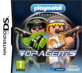 Box cover for Playmobil - Top Agents on the Nintendo DS.