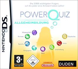 Box cover for Power Quiz - Allgemeinbildung on the Nintendo DS.