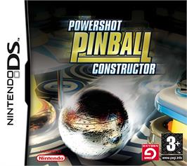 Box cover for Powershot Pinball Constructor on the Nintendo DS.