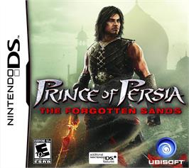 Box cover for Prince Of Persia - Les Sables Oubliés on the Nintendo DS.