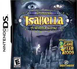 Box cover for Princess Isabella - A Witch's Curse on the Nintendo DS.