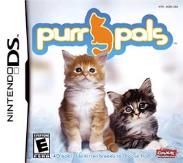 Box cover for Purr Pals on the Nintendo DS.