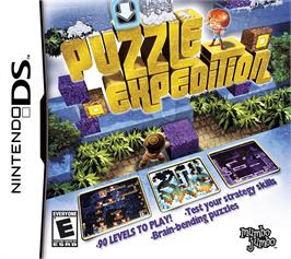 Box cover for Puzzle Expedition on the Nintendo DS.