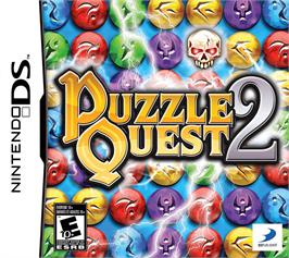 Box cover for Puzzle Quest 2 on the Nintendo DS.