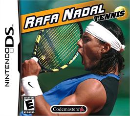 Box cover for Rafa Nadal Tennis on the Nintendo DS.