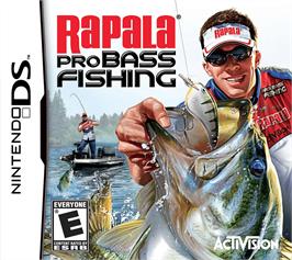 Box cover for Rapala Pro Bass Fishing on the Nintendo DS.