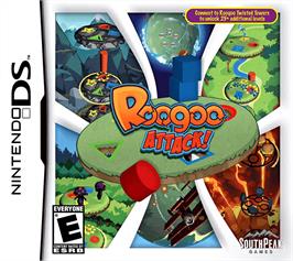 Box cover for Roogoo Attack! on the Nintendo DS.