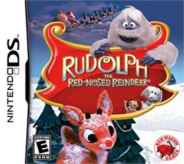 Box cover for Rudolph - The Red-nosed Reindeer on the Nintendo DS.