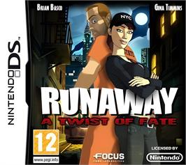Box cover for Runaway - A Twist Of Fate on the Nintendo DS.