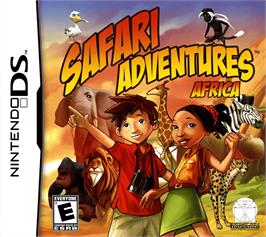 Box cover for Safari Adventures - Africa on the Nintendo DS.
