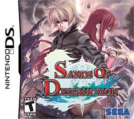 Box cover for Sands Of Destruction on the Nintendo DS.