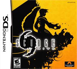 Box cover for Scurge Hive on the Nintendo DS.