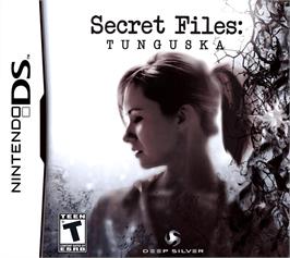 Box cover for Secret Files - Tunguska on the Nintendo DS.