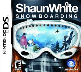 Box cover for Shaun White Snowboarding on the Nintendo DS.