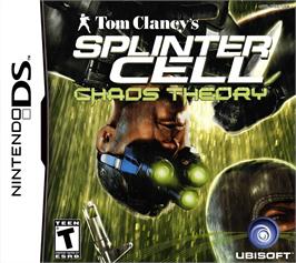Box cover for Splinter Cell Chaos Theory on the Nintendo DS.