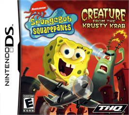 Box cover for Spongebob Squarepants - Creature From The Krusty Krab on the Nintendo DS.