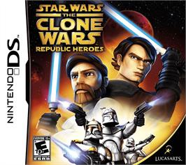 Box cover for Star Wars The Clone Wars - Les Héros De La République on the Nintendo DS.