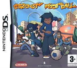 Box cover for Street Football on the Nintendo DS.