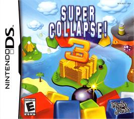 Box cover for Super Collapse! 3 on the Nintendo DS.