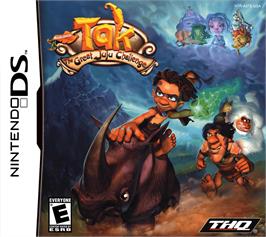 Box cover for Tak - The Great Juju Challenge on the Nintendo DS.