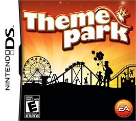 Box cover for Theme Park on the Nintendo DS.