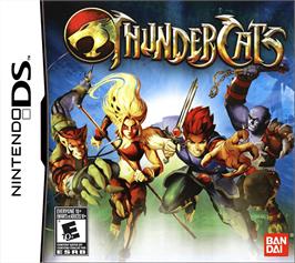 Box cover for Thundercats on the Nintendo DS.