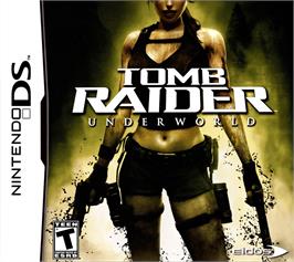 Box cover for Tomb Raider Underworld on the Nintendo DS.