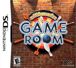 Box cover for Ultimate Game Room on the Nintendo DS.
